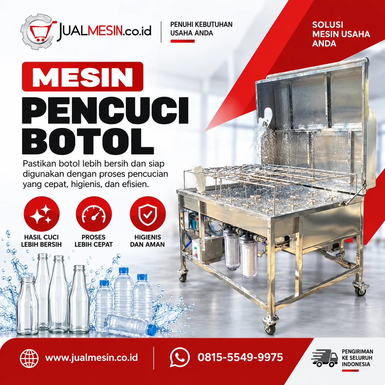 Mesin Pencuci Botol