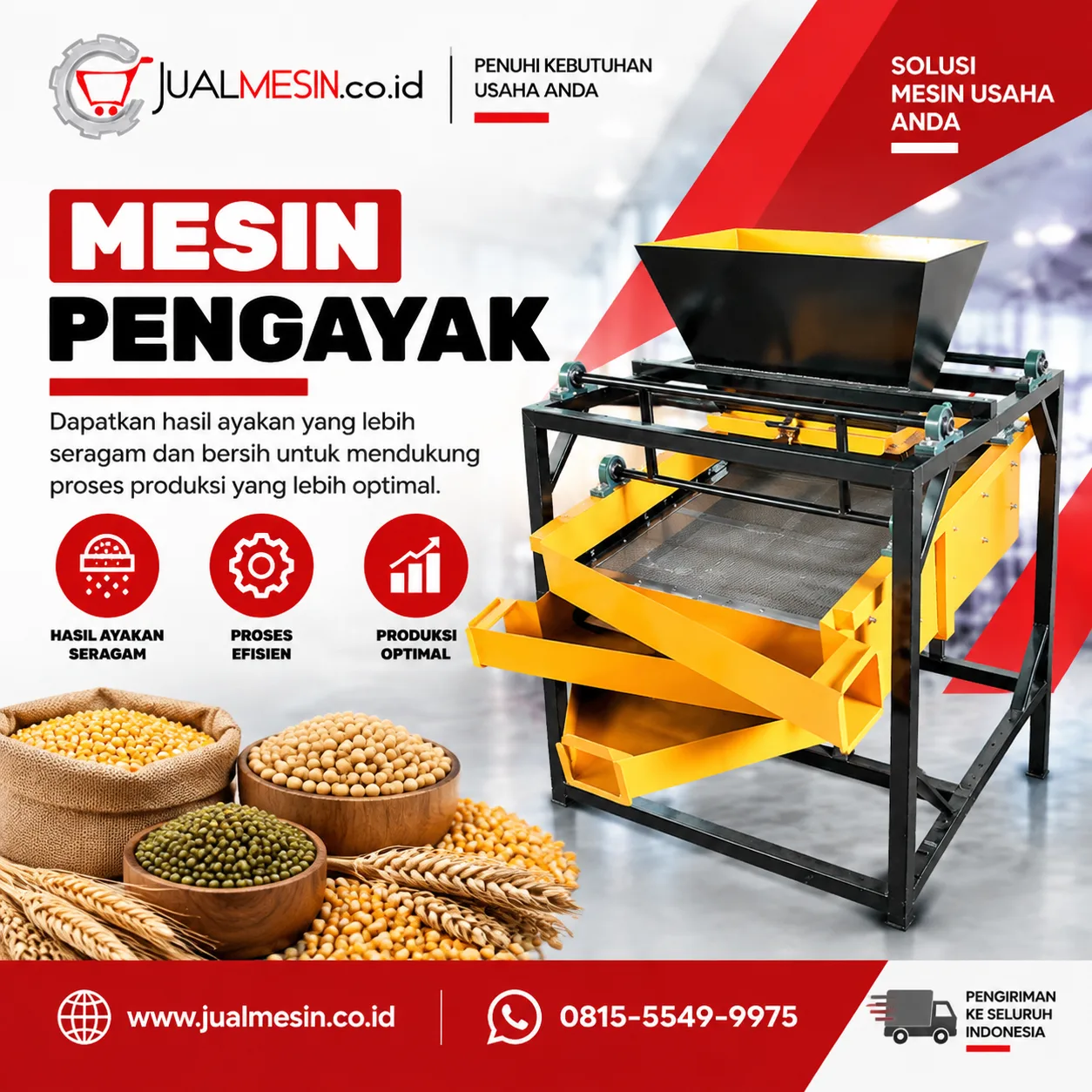Mesin Pengayak