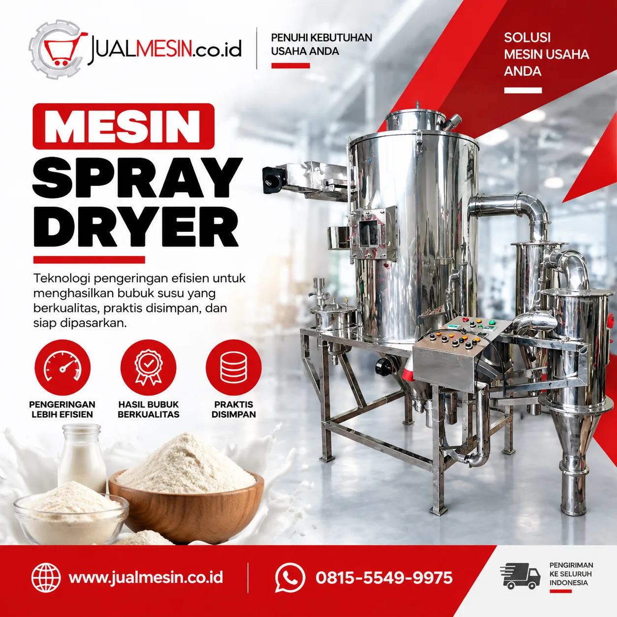 Mesin Spray Dryer