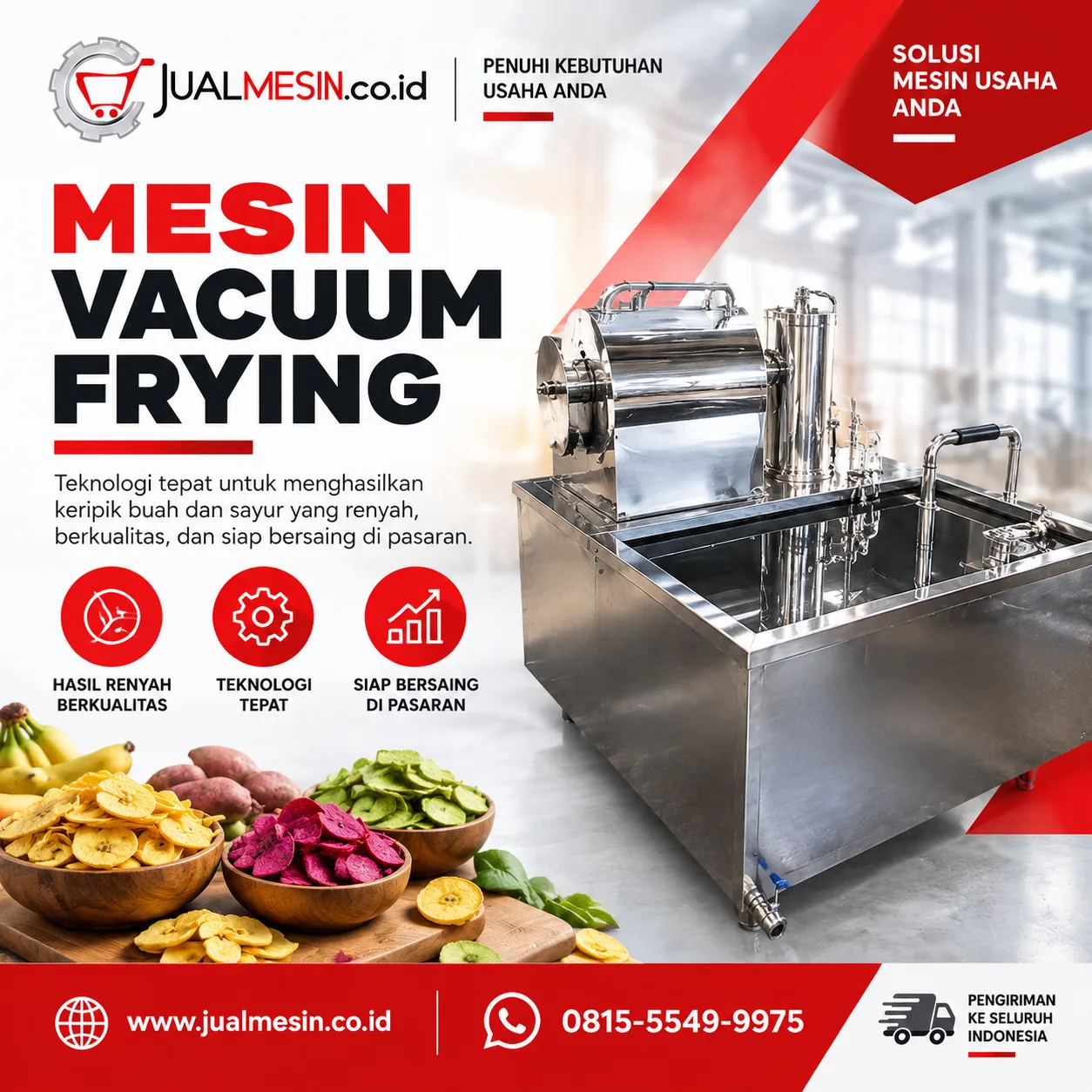 Mesin Vacuum Frying