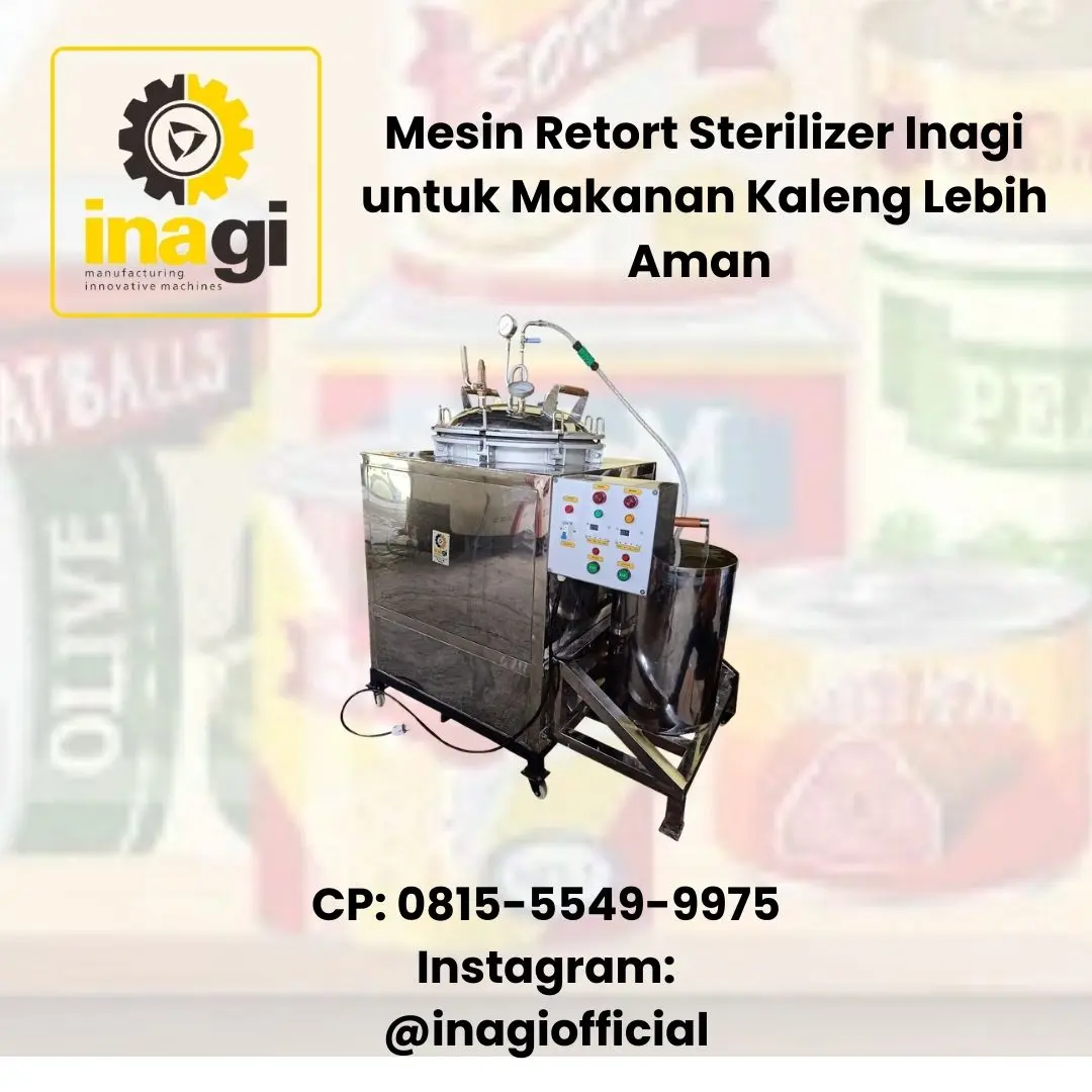 Mesin Retort Shaking Jadi Solusi Teh Melati