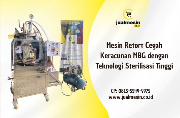 Mesin Retort Cegah Keracunan MBG dengan Teknologi Sterilisasi Tinggi